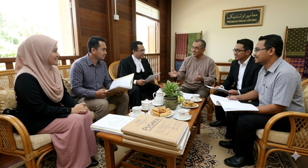 mahkamah atau fail dokumen pusaka